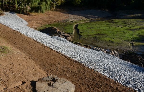 Landscape Swales Installation in Millsboro