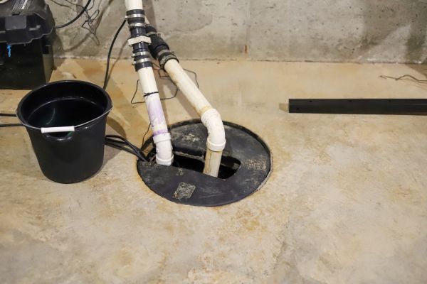 Basement Drainage Installation in Millsboro